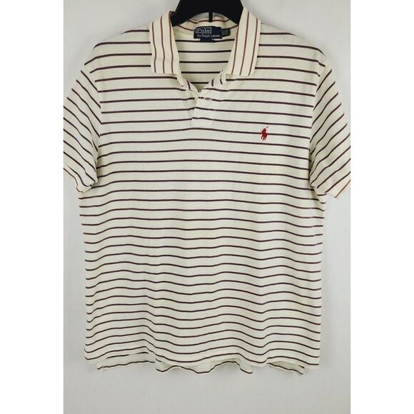 Polo Ralph Lauren Other - VTG Polo Ralph Lauren Short Sleeve Polo Shirt Men XL Multicolor Stripes